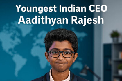 Youngest Indian CEO Aadithyan Rajesh