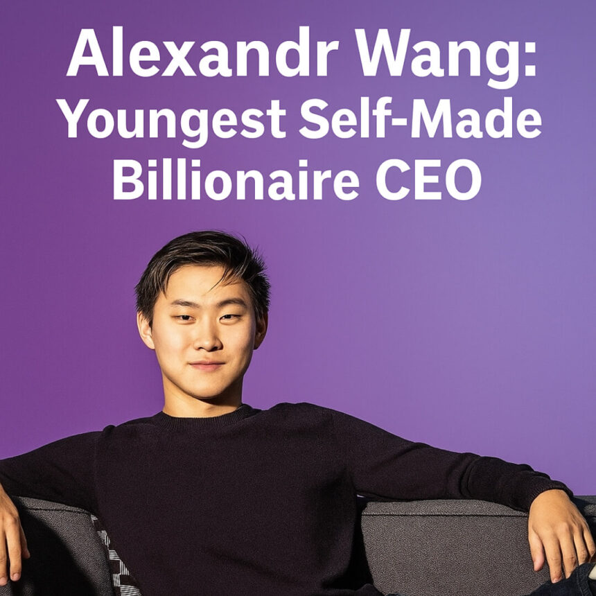 Alexandr Wang: The Youngest Self-Made Billionaire