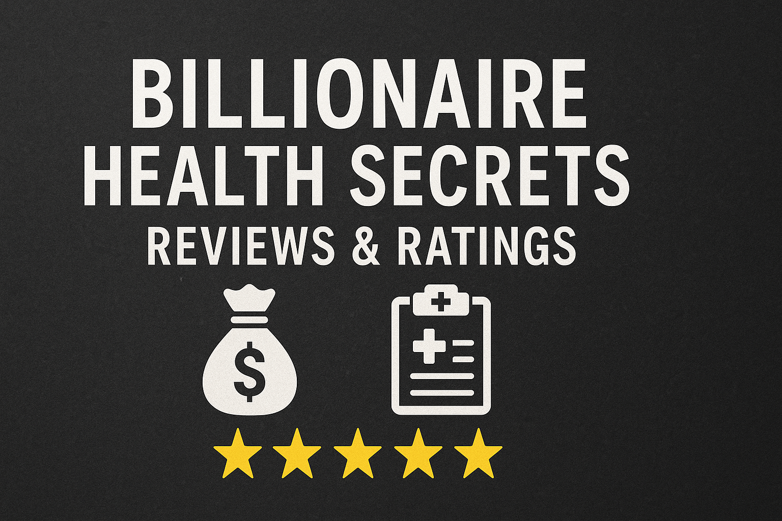 Billionaire Health Secrets