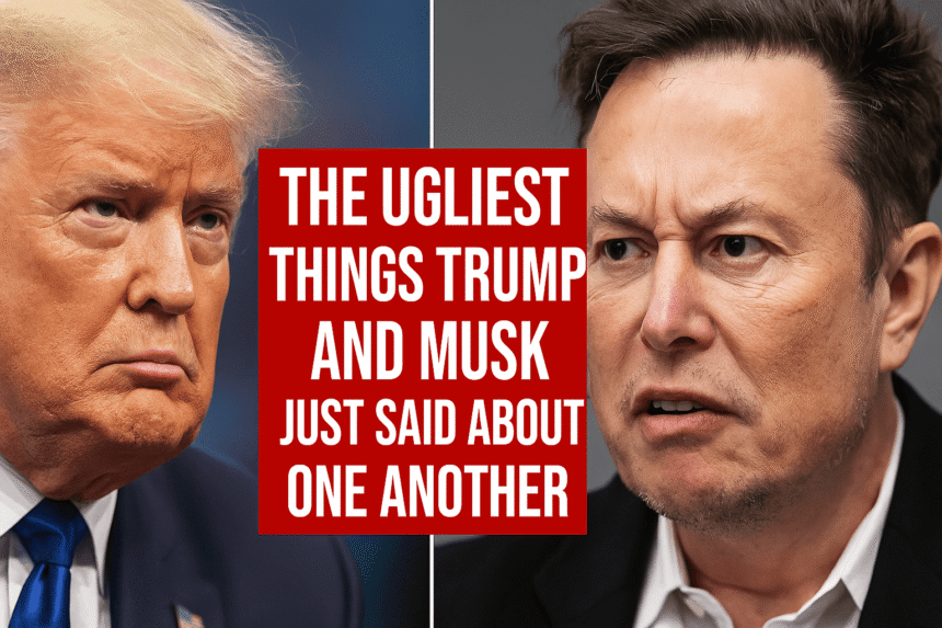 Trump and Musk fallout